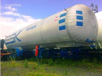 Επικαθήμενο βυτίο για τη μεταφορά αερίου AUREPA LNG, Methane, Gas Tank, 45000 Liter, Natural gas, Air Liquide cr: φωτογραφία 1