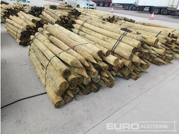  Bundle of Timber Posts (2 of) - μηχανηματα κτηνοτροφιασ