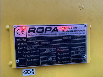 Μηχανή συγκομιδής ROPA