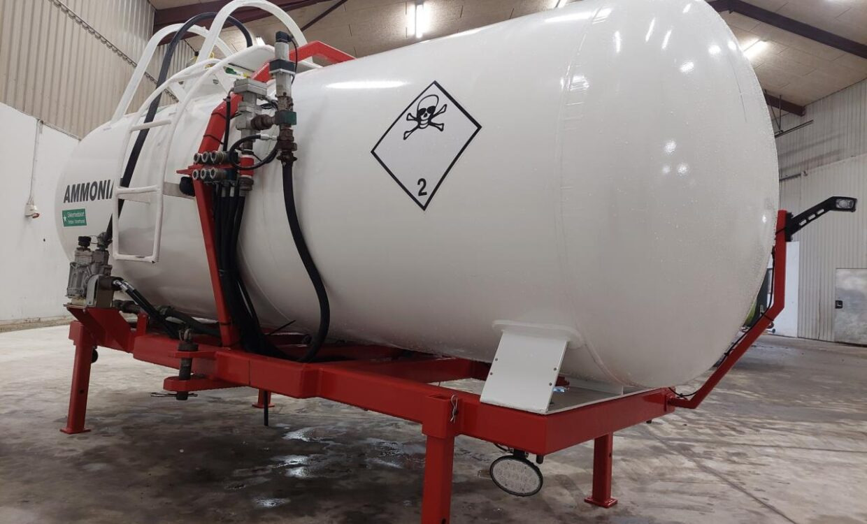 Μηχανηματα λιπάσματα, Δεξαμενή αποθήκευσης Agrodan Ammoniak-tank med ISO-BUS styr: φωτογραφία 6
