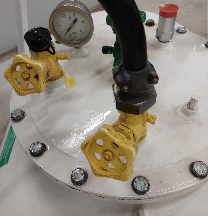 Μηχανηματα λιπάσματα, Δεξαμενή αποθήκευσης Agrodan Ammoniak-tank med ISO-BUS styr: φωτογραφία 12