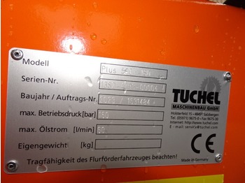 Tuchel Plus 590-180, Frontanbau mit Euronormaufnahme, - Σκούπα