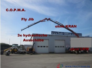  COPMA Fly JIB 3 hydraulische Ausschübe - Γερανός παπαγάλος