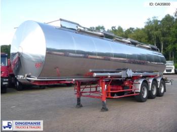Επικαθήμενο βυτίο για τη μεταφορά χημικών ουσιών BSLT Chemical tank inox 25.7 m3 / 1 comp.: φωτογραφία 1