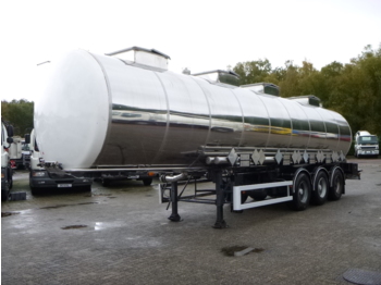 Επικαθήμενο βυτίο για τη μεταφορά χημικών ουσιών BSLT Chemical tank inox 33 m3 / 4 comp: φωτογραφία 1