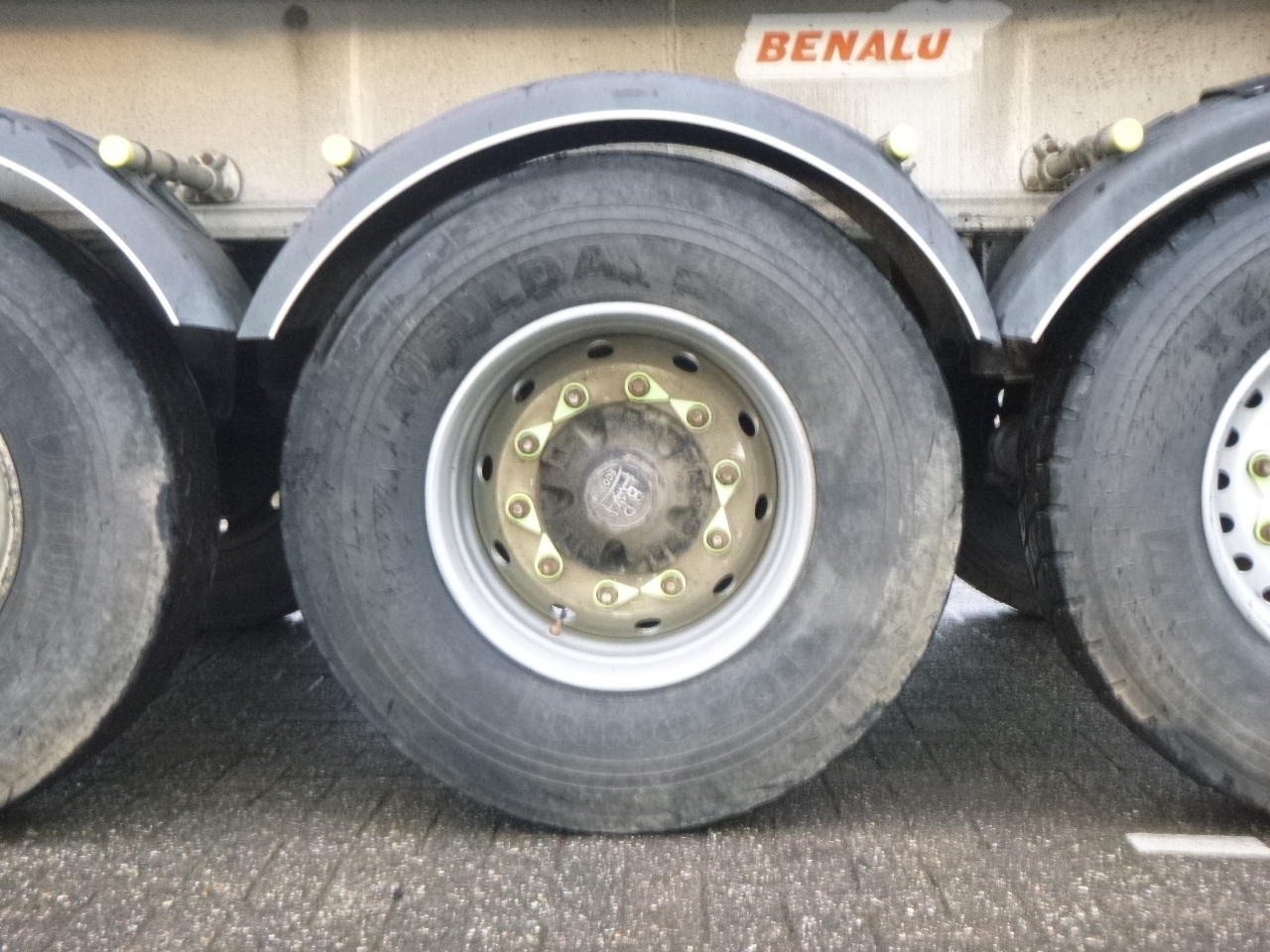 Επικαθήμενο ανατρεπόμενο Benalu Tipper trailer alu 26 m3: φωτογραφία 14