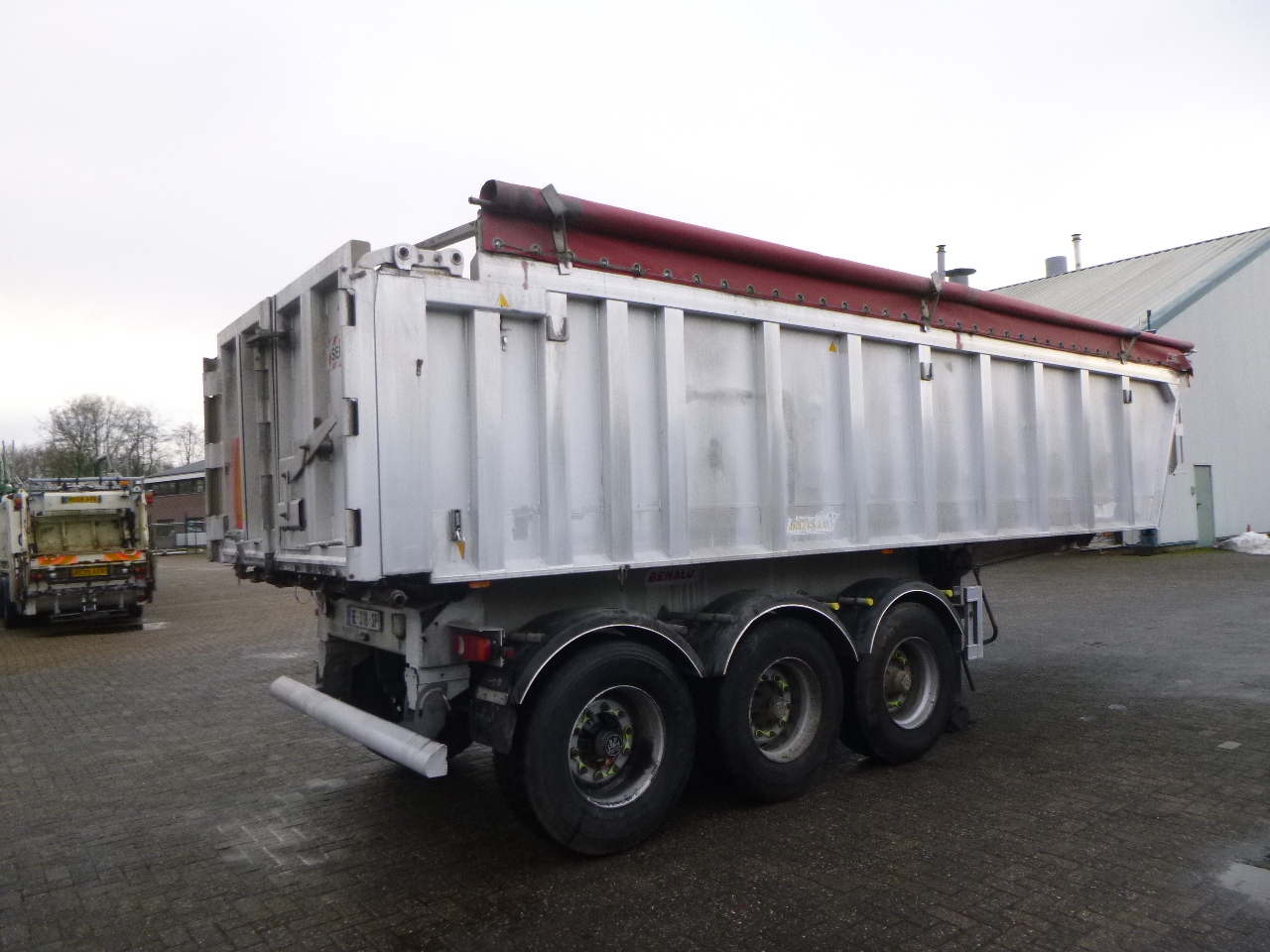 Επικαθήμενο ανατρεπόμενο Benalu Tipper trailer alu 26 m3: φωτογραφία 4
