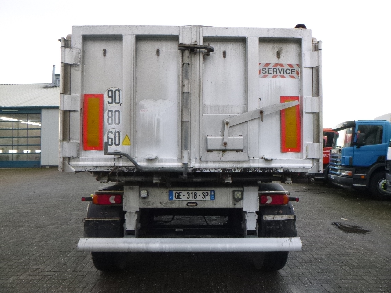 Επικαθήμενο ανατρεπόμενο Benalu Tipper trailer alu 26 m3: φωτογραφία 5