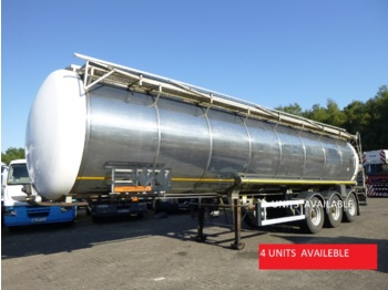 Επικαθήμενο βυτίο για τη μεταφορά χημικών ουσιών Burg Chemical tank inox 37.5 m3 / 1 comp: φωτογραφία 1