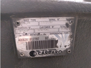 Εμπρός άξονας για Κατασκευή μηχανήματα Carraro 26.28 -: φωτογραφία 4