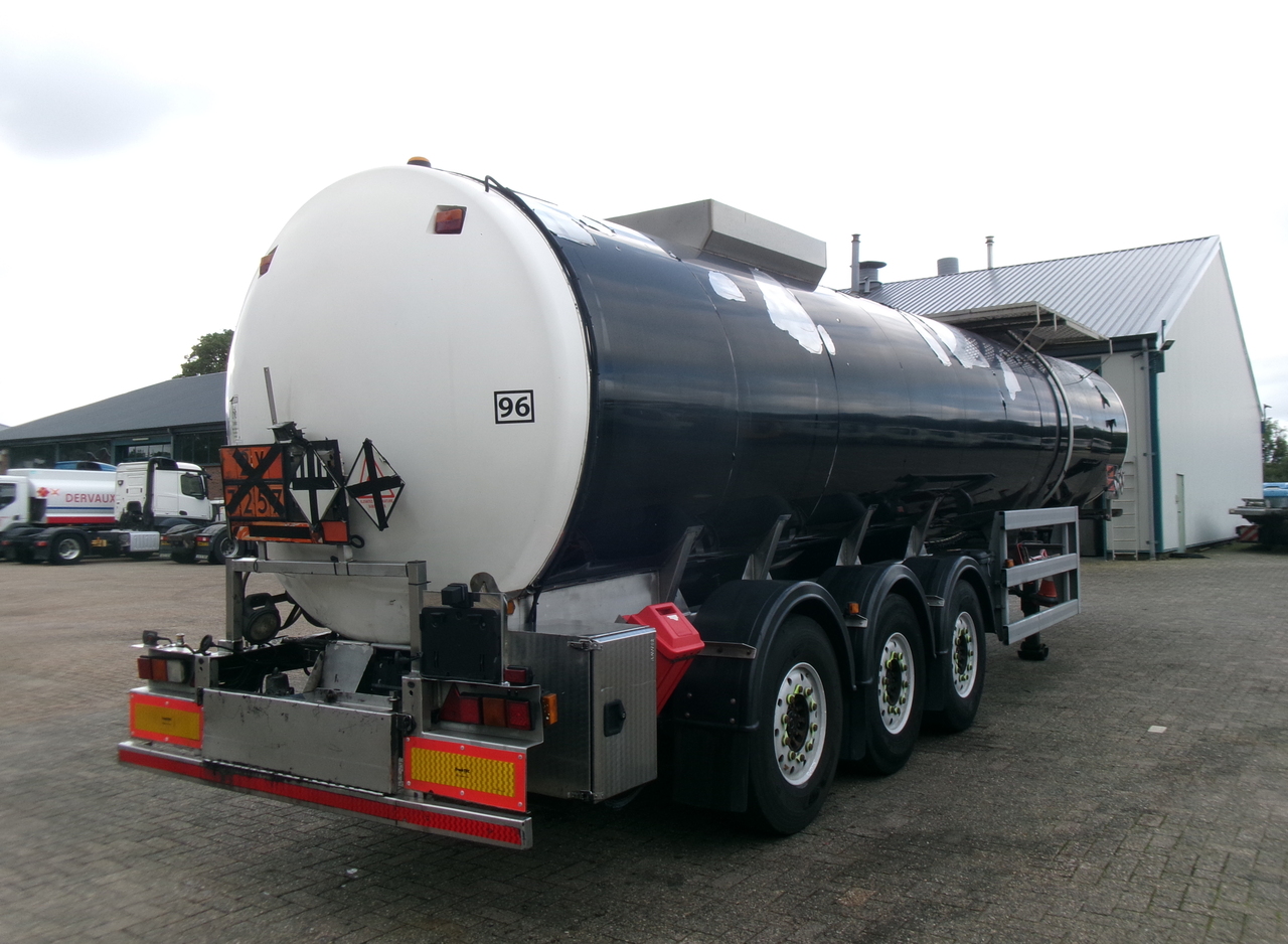 Επικαθήμενο βυτίο για τη μεταφορά ασφάλτου Clayton Bitumen tank inox 31 m3 / 1 comp: φωτογραφία 4