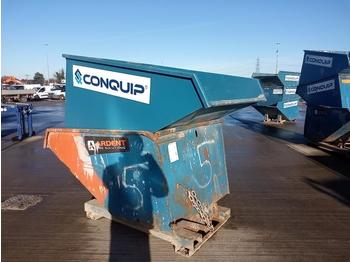 Μίνι ανατρεπόμενο Conquip Tipping Skip to suit Forklift (2 of): φωτογραφία 1