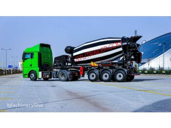 STU 14.7 m3 / 12.7m3 MIXER TRAILER - Μπετονιέρα επικαθήμενο