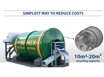 SEMIX Wet Concrete Recycling Plant - Μπετονιέρα φορτηγό