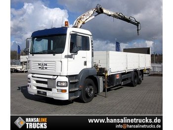 MAN 26.310L TGA 6x2 FASSI F110 / PRITSCHE / LBW 2ton - Τηλεσκοπικός γερανός