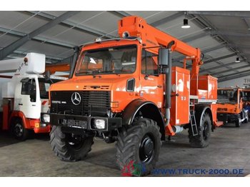 Unimog U2150L 4x4 Ruthmann Arbeitsbühne 17 m seitl. 12m - Φορτηγό με εναέρια πλατφόρμα