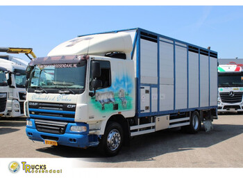 Φορτηγό μεταφορά ζώων DAF CF 75 .250 + euro 5 + hydrolic lift + Manuel: φωτογραφία 1