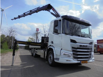 DAF XD 450 FAN - Φορτηγό με ανοιχτή καρότσα, Φορτηγό με γερανό: φωτογραφία 3