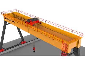 Νέα Πυλώνας γερανός DEWINCH 10 ton -5 Ton Gantry Crane  -Monorail Crane -Single Girder Crane: φωτογραφία 4