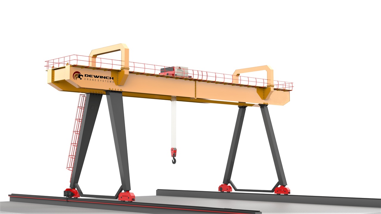 Νέα Πυλώνας γερανός DEWINCH 10 ton -5 Ton Gantry Crane  -Monorail Crane -Single Girder Crane: φωτογραφία 5