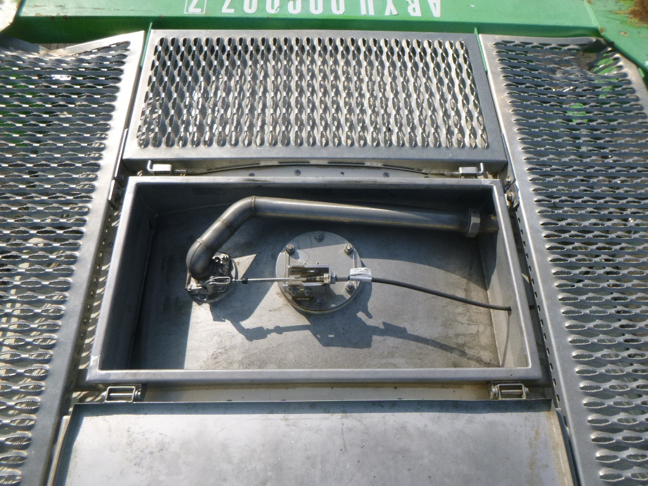 Εμπορευματοκιβώτιο-δεξαμενή, Επικαθήμενο Danteco Food tank container inox 20 ft / 25 m3 / 1 comp: φωτογραφία 14