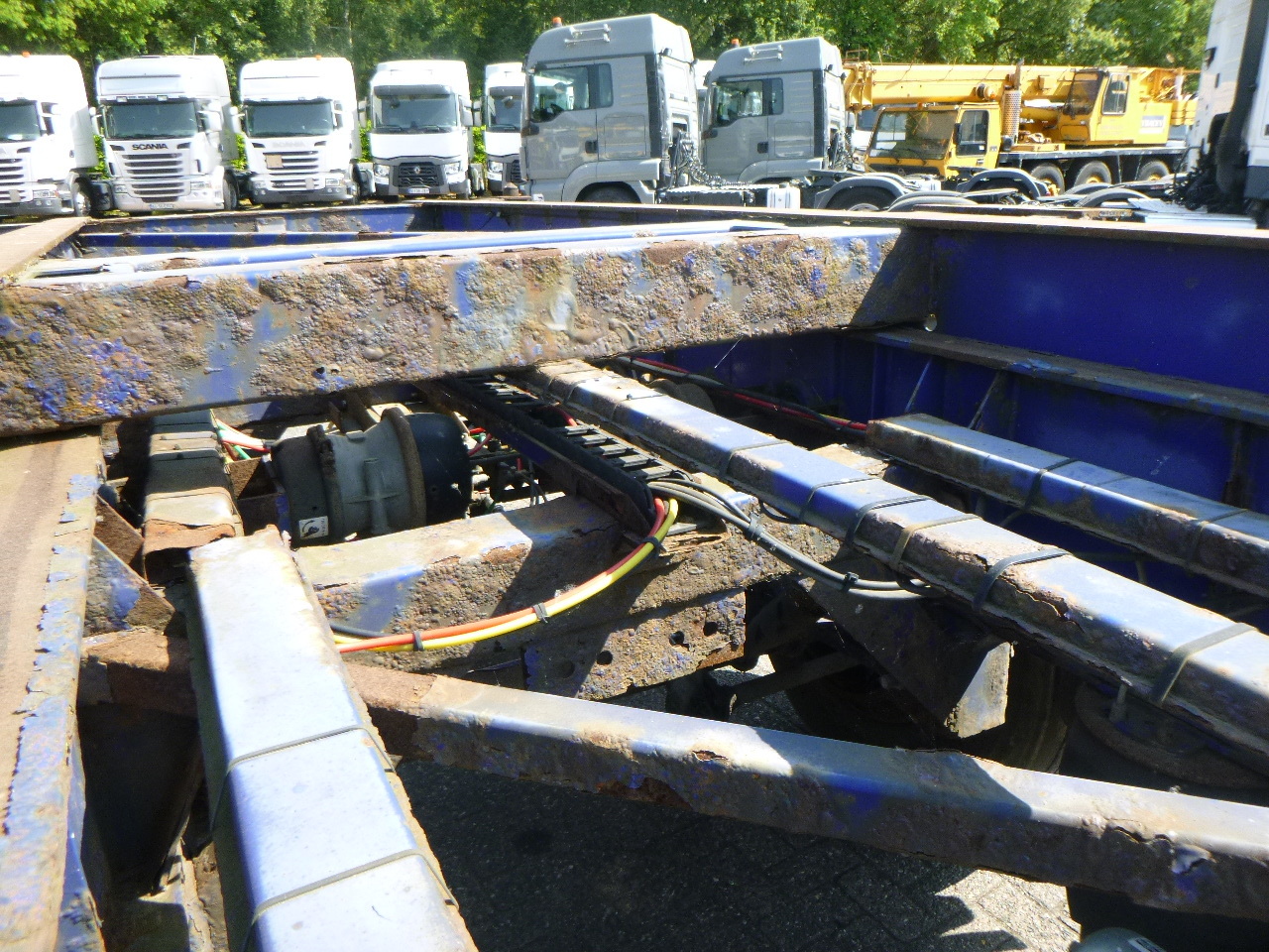 Επικαθήμενο μεταφοράς εμπορευματοκιβωτίων/ Κινητό αμάξωμα Dennison Container trailer 20-30-40-45 ft: φωτογραφία 12