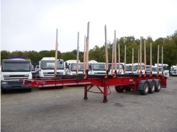 Επικαθήμενο πλατφόρμα/ Καρότσα για τη μεταφορά ξυλείας Dennison Log trailer F25SKA: φωτογραφία 1