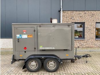 Βιομηχανική γεννήτρια Deutz F5L 912 Rental Mobiele 45 kva Supersilent Generatorset op aanhanger: φωτογραφία 1