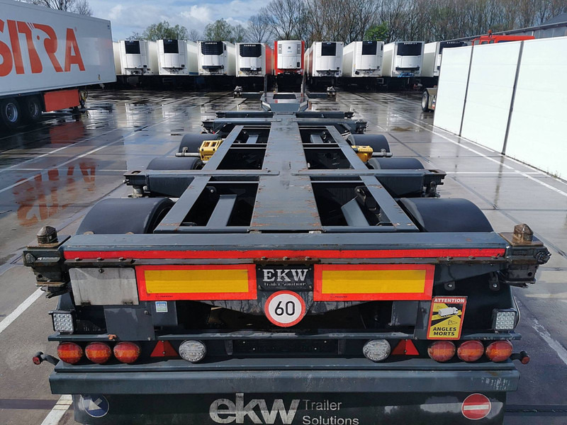 Επικαθήμενο μεταφοράς εμπορευματοκιβωτίων/ Κινητό αμάξωμα EKW MULTI CHASSIS: φωτογραφία 6