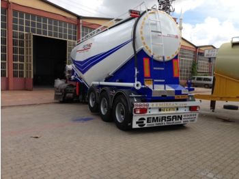 Νέα Επικαθήμενο βυτίο για τη μεταφορά σκυροδέματα EMIRSAN Manufacturer of all kinds of cement tanker at requested specs: φωτογραφία 1