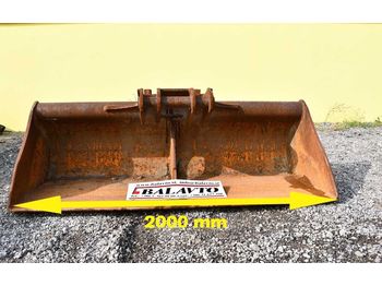 Κουβάς για φορτωτή Excavator ditch cleaning / slope bucket 2000 mm: φωτογραφία 1