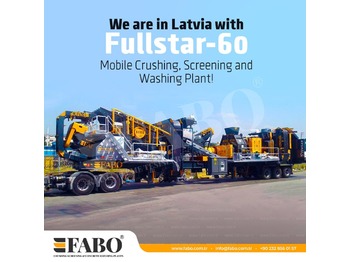 Νέα Κινητός σπαστήρας FABO FULLSTAR-60 Crushing, Washing & Screening  Plant: φωτογραφία 1