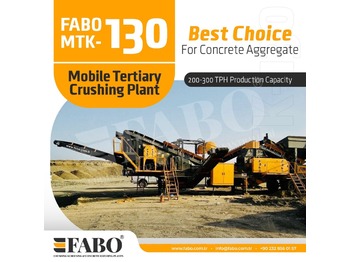 Νέα Μηχάνημα ορυχείων FABO MOBILE CRUSHING PLANT: φωτογραφία 1