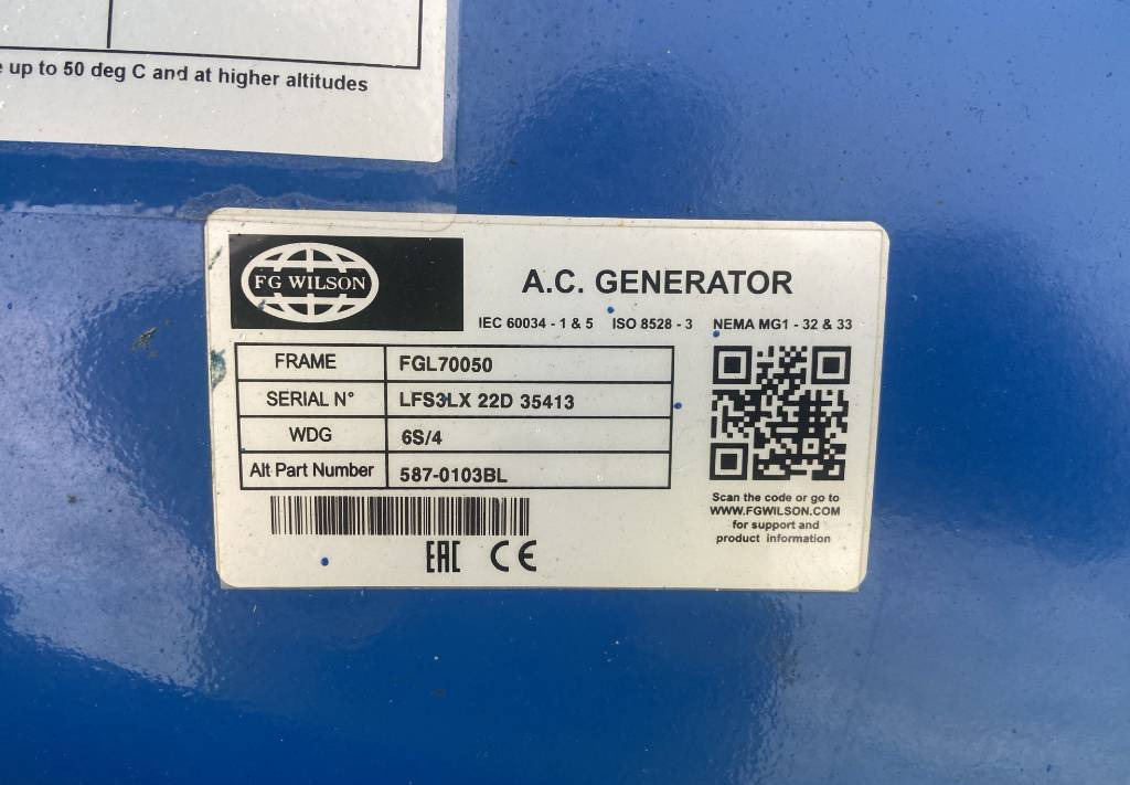 Βιομηχανική γεννήτρια FG Wilson P1100E1 - Perkins - 1100 kVA Genset - DPX-16027-O: φωτογραφία 13