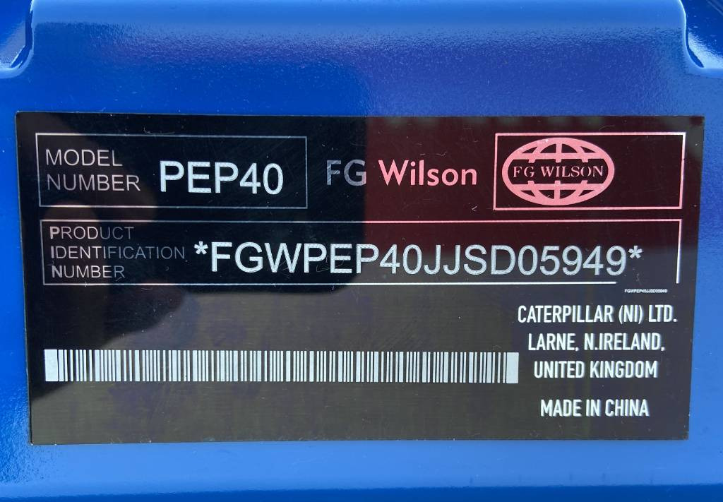 Βιομηχανική γεννήτρια FG Wilson P110-3 - 110 kVA Open Genset - DPX-16008-O: φωτογραφία 13
