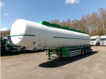 Επικαθήμενο βυτίο για τη μεταφορά καυσίμων Feldbinder Fuel tank alu 44.3 m3 / 6 comp + pump: φωτογραφία 1