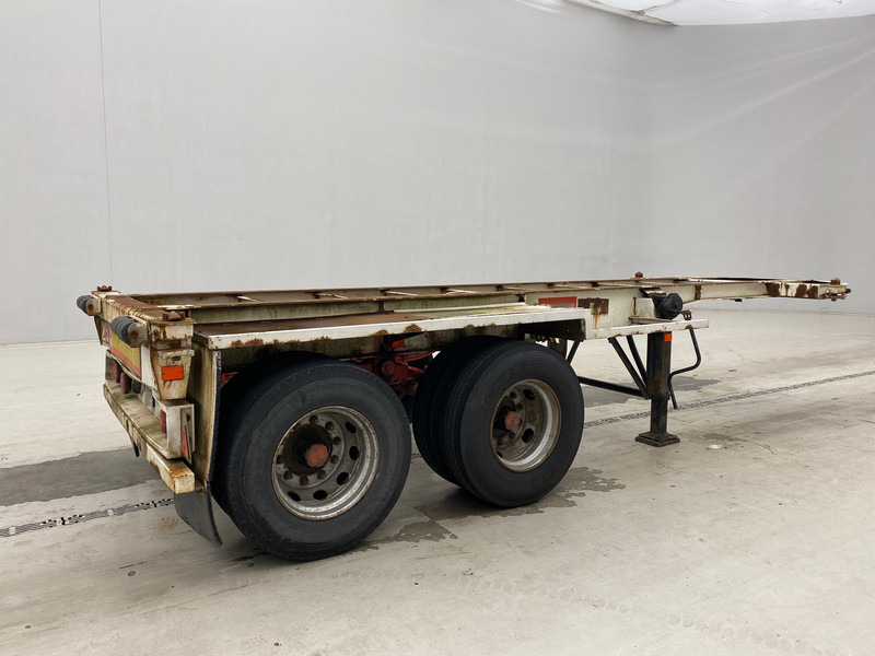 Επικαθήμενο μεταφοράς εμπορευματοκιβωτίων/ Κινητό αμάξωμα Flandria Skelet 20 ft: φωτογραφία 5