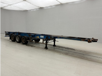 Επικαθήμενο μεταφοράς εμπορευματοκιβωτίων/ Κινητό αμάξωμα Fruehauf Skelet 2 x 20-30-40 ft: φωτογραφία 3