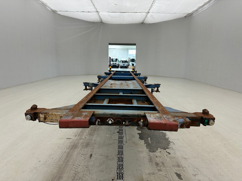 Επικαθήμενο μεταφοράς εμπορευματοκιβωτίων/ Κινητό αμάξωμα Fruehauf Skelet 2 x 20-30-40 ft: φωτογραφία 2