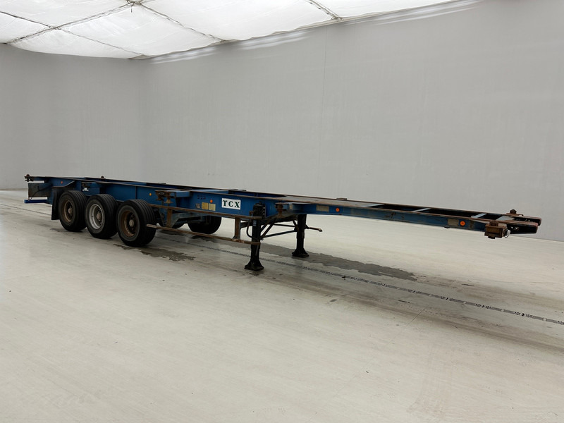 Επικαθήμενο μεταφοράς εμπορευματοκιβωτίων/ Κινητό αμάξωμα Fruehauf Skelet 2 x 20-30-40 ft: φωτογραφία 3