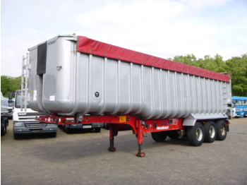 Επικαθήμενο ανατρεπόμενο Fruehauf Tipper trailer alu 52 m3 + tarpaulin: φωτογραφία 1