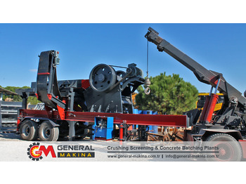 Νέα Θραυστήρας σιαγόνων GENERAL MAKİNA Portable Crushing Plant: φωτογραφία 2
