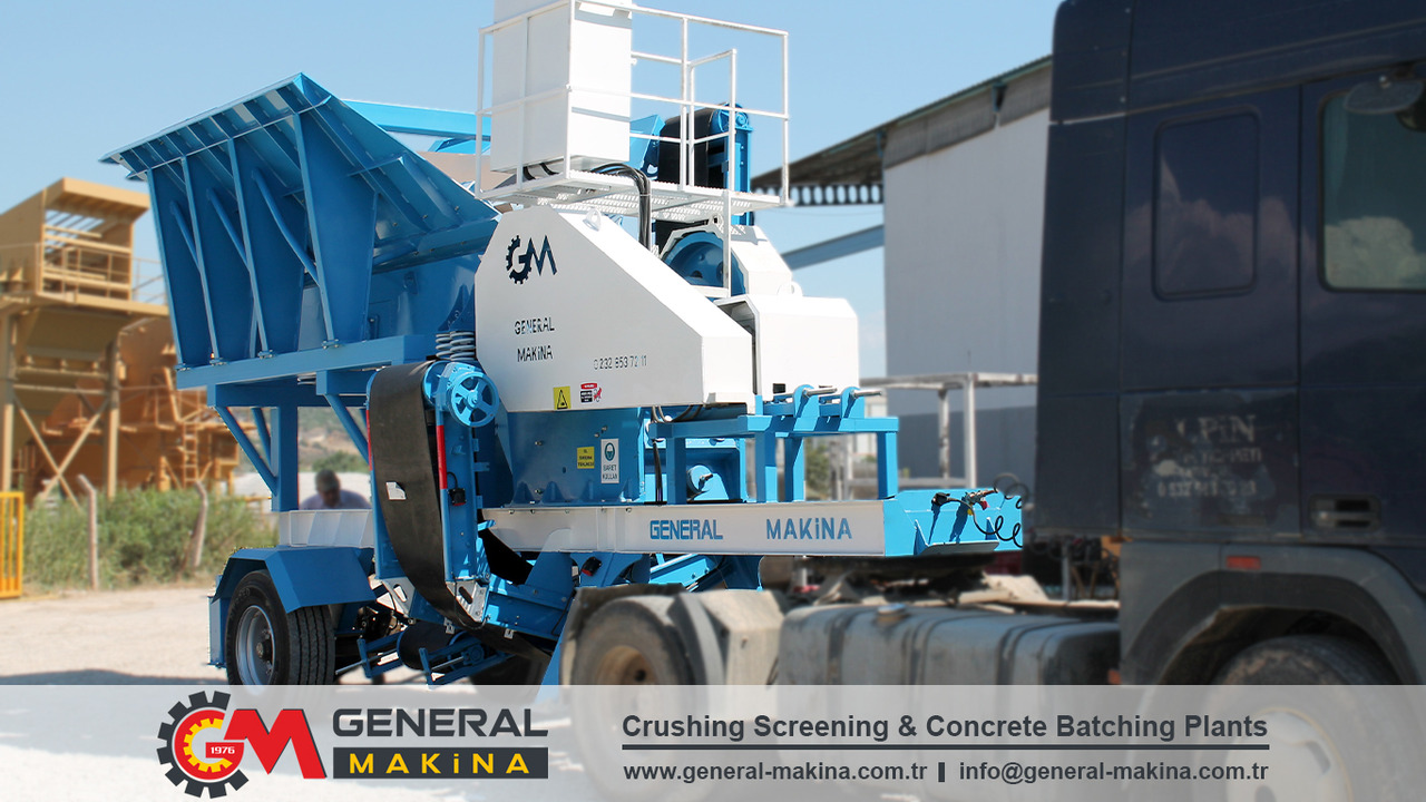 Νέα Θραυστήρας σιαγόνων GENERAL MAKİNA Portable Crushing Plant: φωτογραφία 6
