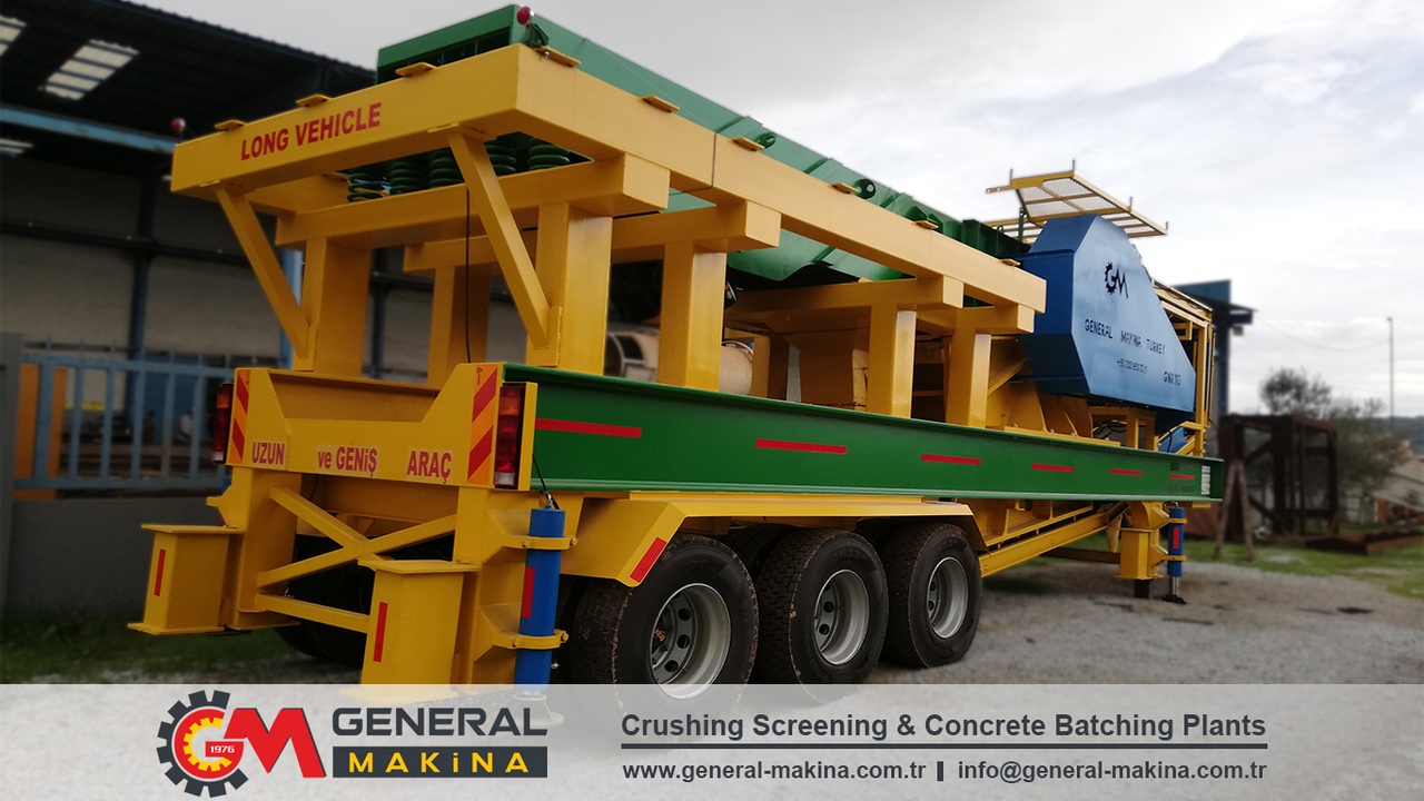 Νέα Θραυστήρας σιαγόνων GENERAL MAKİNA Portable Crushing Plant: φωτογραφία 9