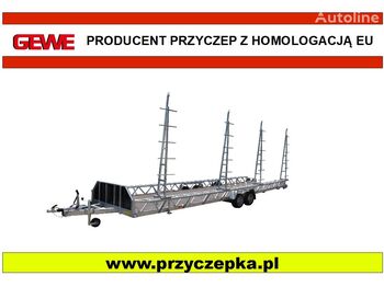 Νέα Ρυμούλκα με χαμηλό δάπεδο για τη μεταφορά βαρέως εξοπλισμού GEWE P3500 G/1 przyczepa do transportu basenów 8,5x1,93 m: φωτογραφία 1