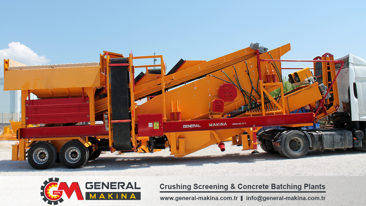 Νέα Διαλογής General Makina 1240 Mobile Screening and Washing Plant: φωτογραφία 12