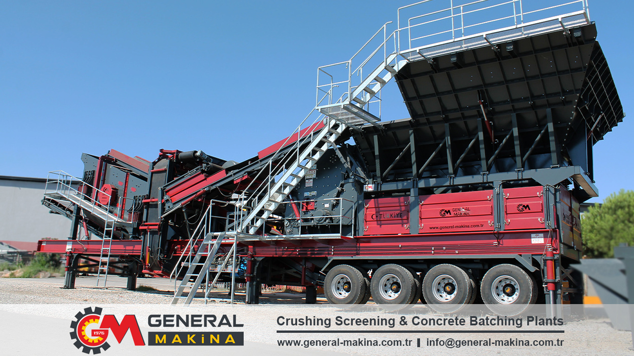 Νέα Μηχάνημα ορυχείων General Makina Crushing and Screening Plant Exporter- Turkey: φωτογραφία 7