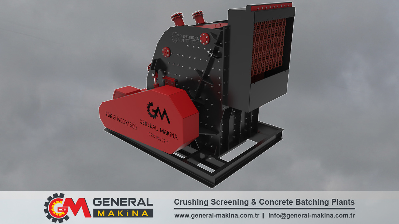 Νέα Κρουστικός θραυστήρας General Makina For Recycling Plant Impact Crusher: φωτογραφία 11