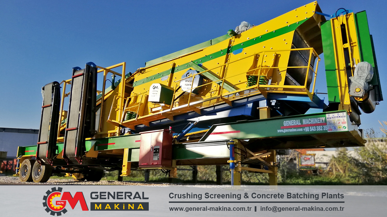 Νέα Διαλογής General Makina Mobile Screening Plant For Sale: φωτογραφία 10