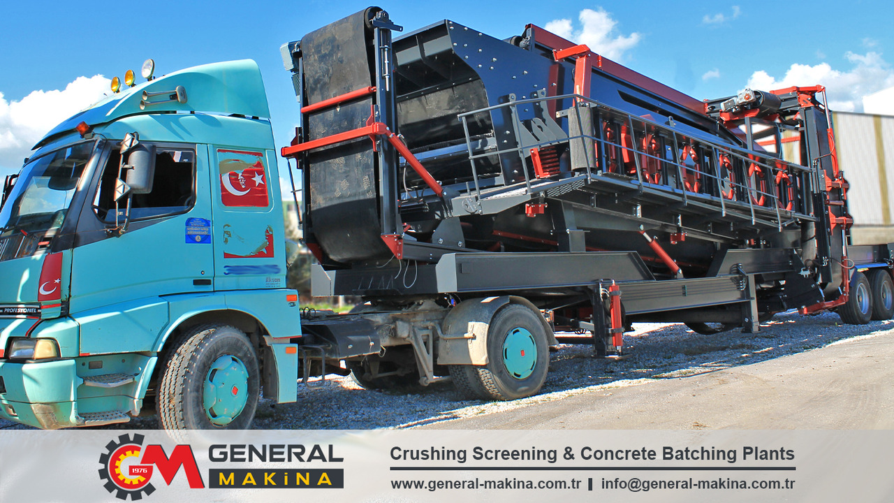 Νέα Διαλογής General Makina Mobile Screening Plant For Sale: φωτογραφία 2